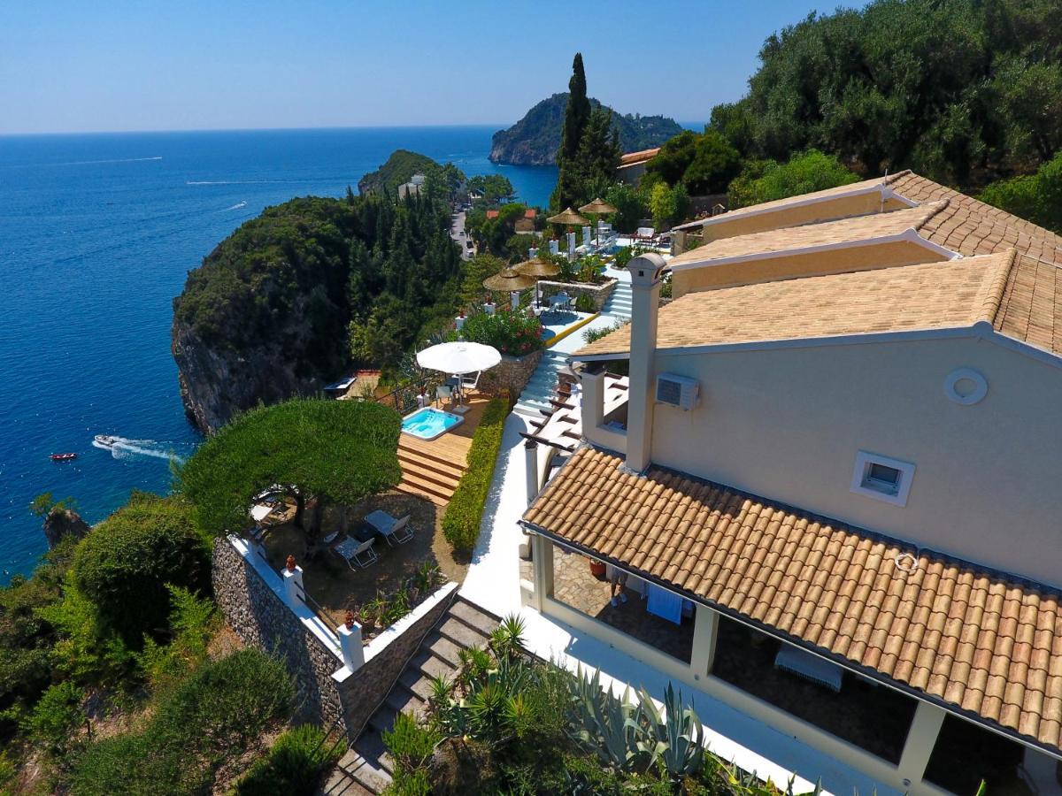 Elysium Apartments Corfu ปาเลโอกัสไตรซา ภายนอก รูปภาพ