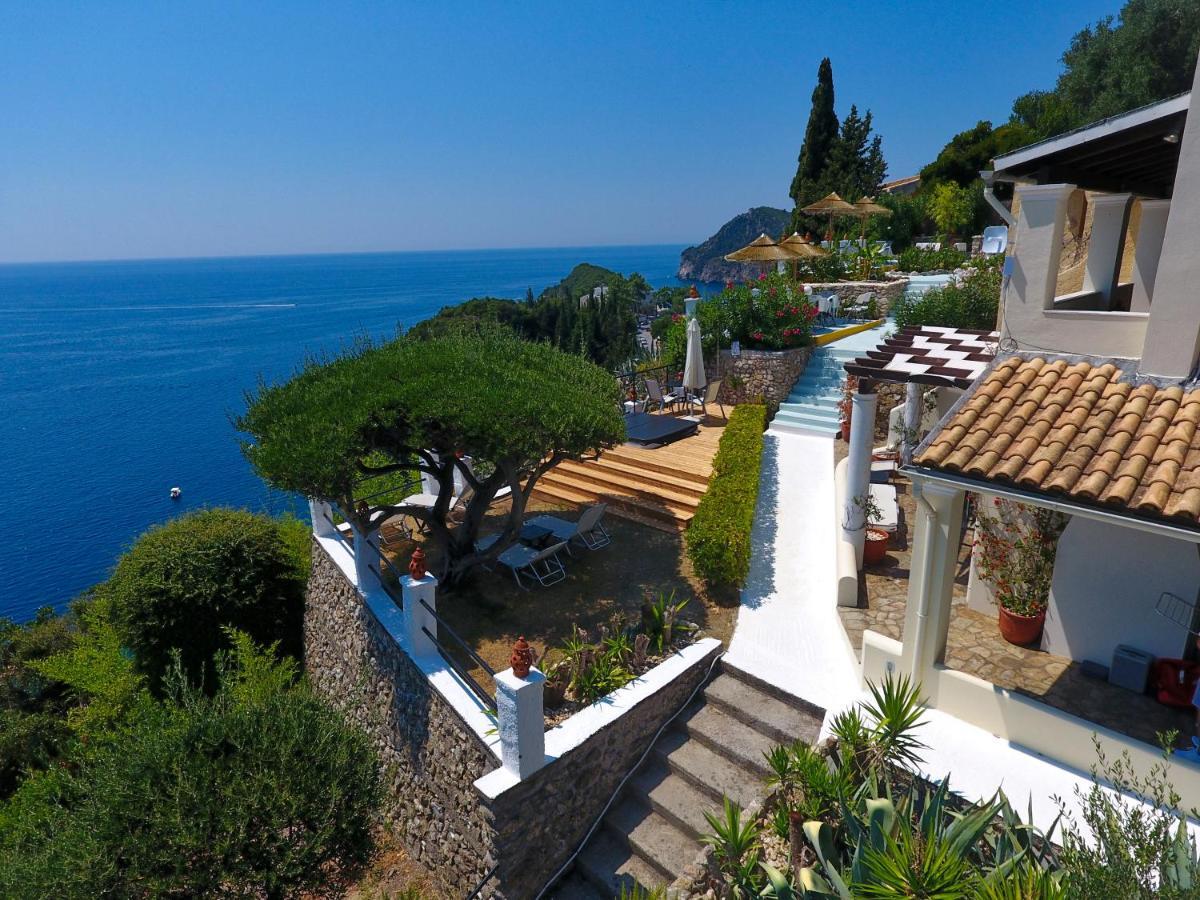 Elysium Apartments Corfu ปาเลโอกัสไตรซา ภายนอก รูปภาพ