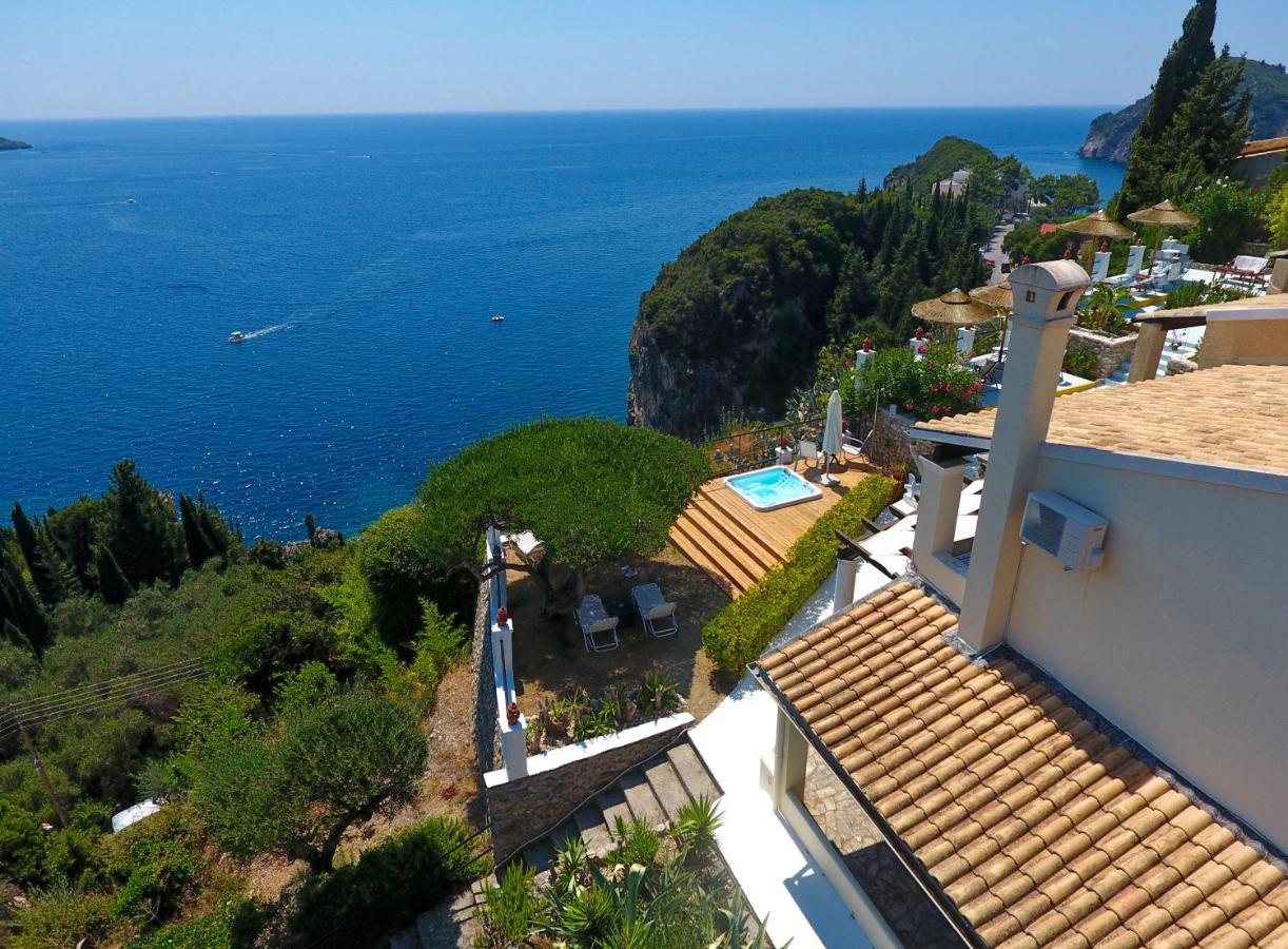 Elysium Apartments Corfu ปาเลโอกัสไตรซา ภายนอก รูปภาพ