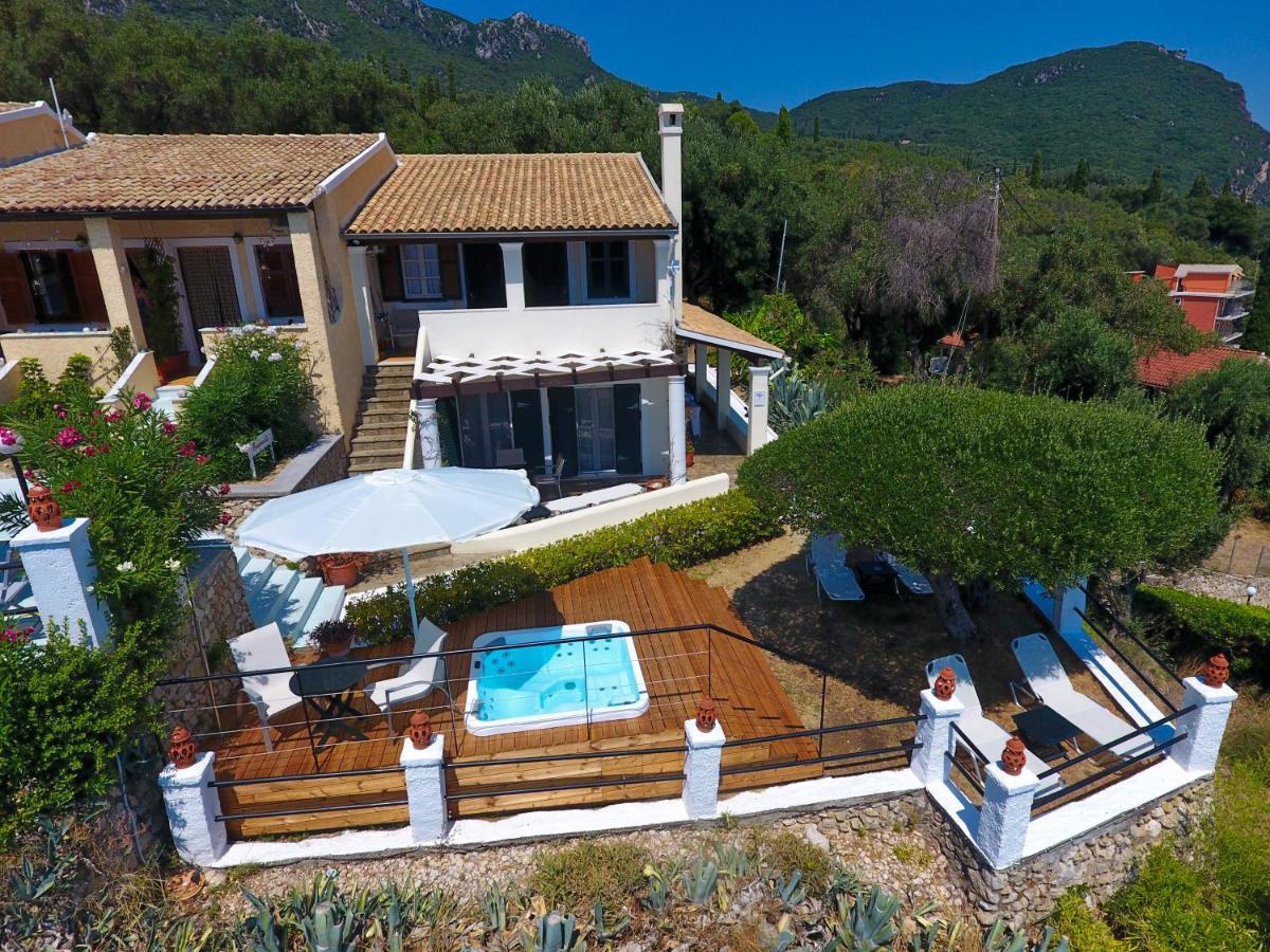 Elysium Apartments Corfu ปาเลโอกัสไตรซา ภายนอก รูปภาพ
