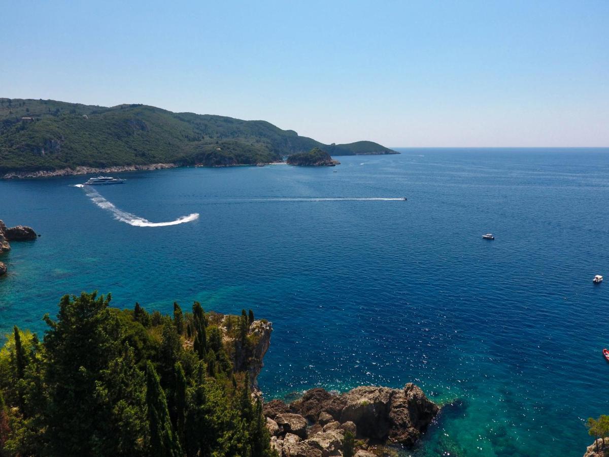 Elysium Apartments Corfu ปาเลโอกัสไตรซา ภายนอก รูปภาพ