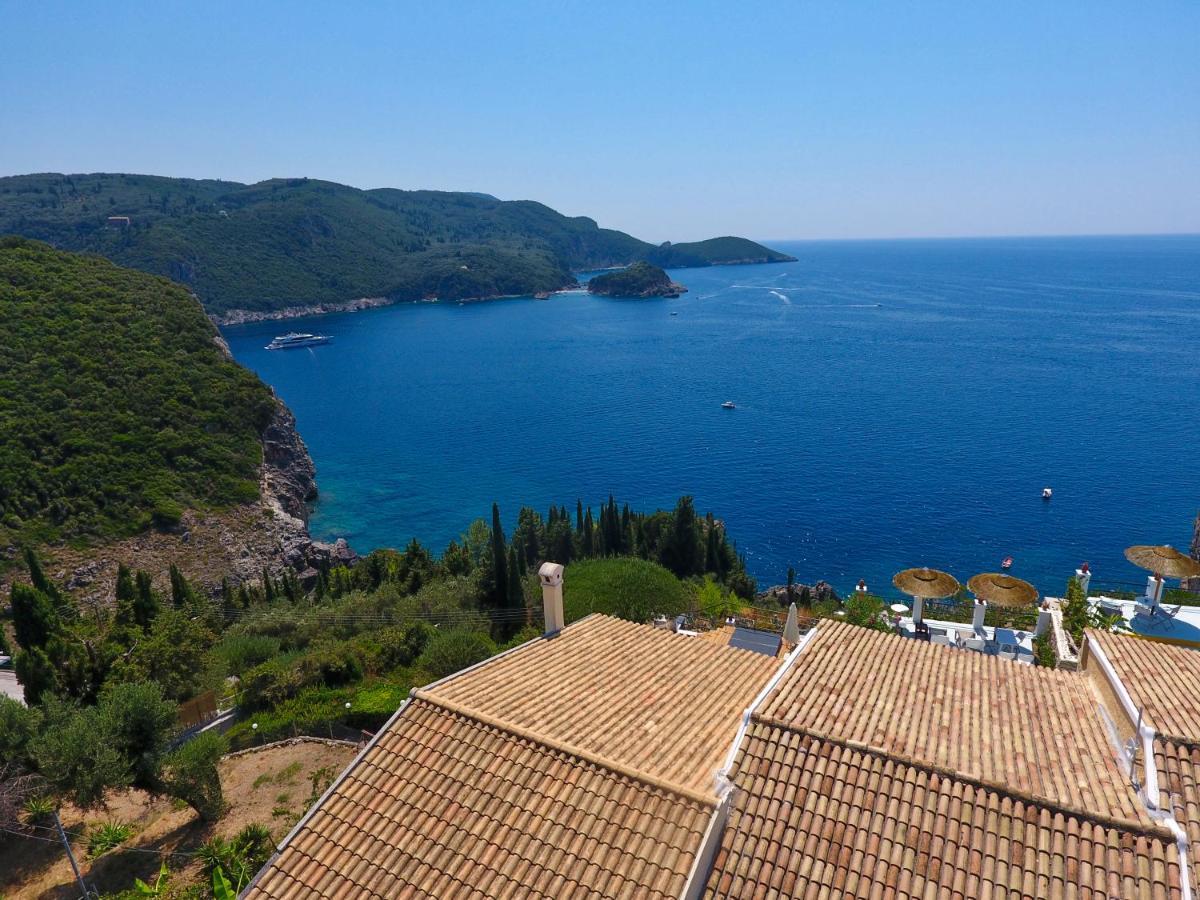 Elysium Apartments Corfu ปาเลโอกัสไตรซา ภายนอก รูปภาพ