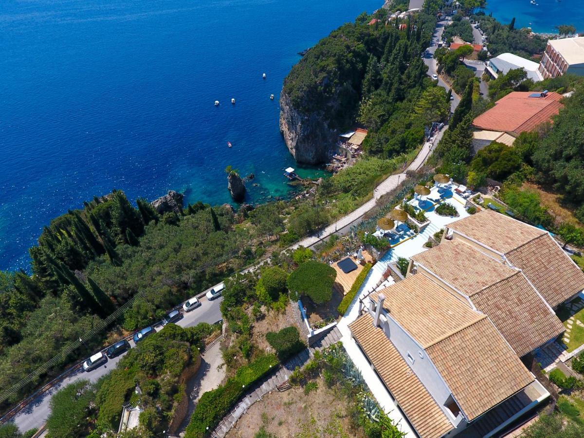 Elysium Apartments Corfu ปาเลโอกัสไตรซา ภายนอก รูปภาพ