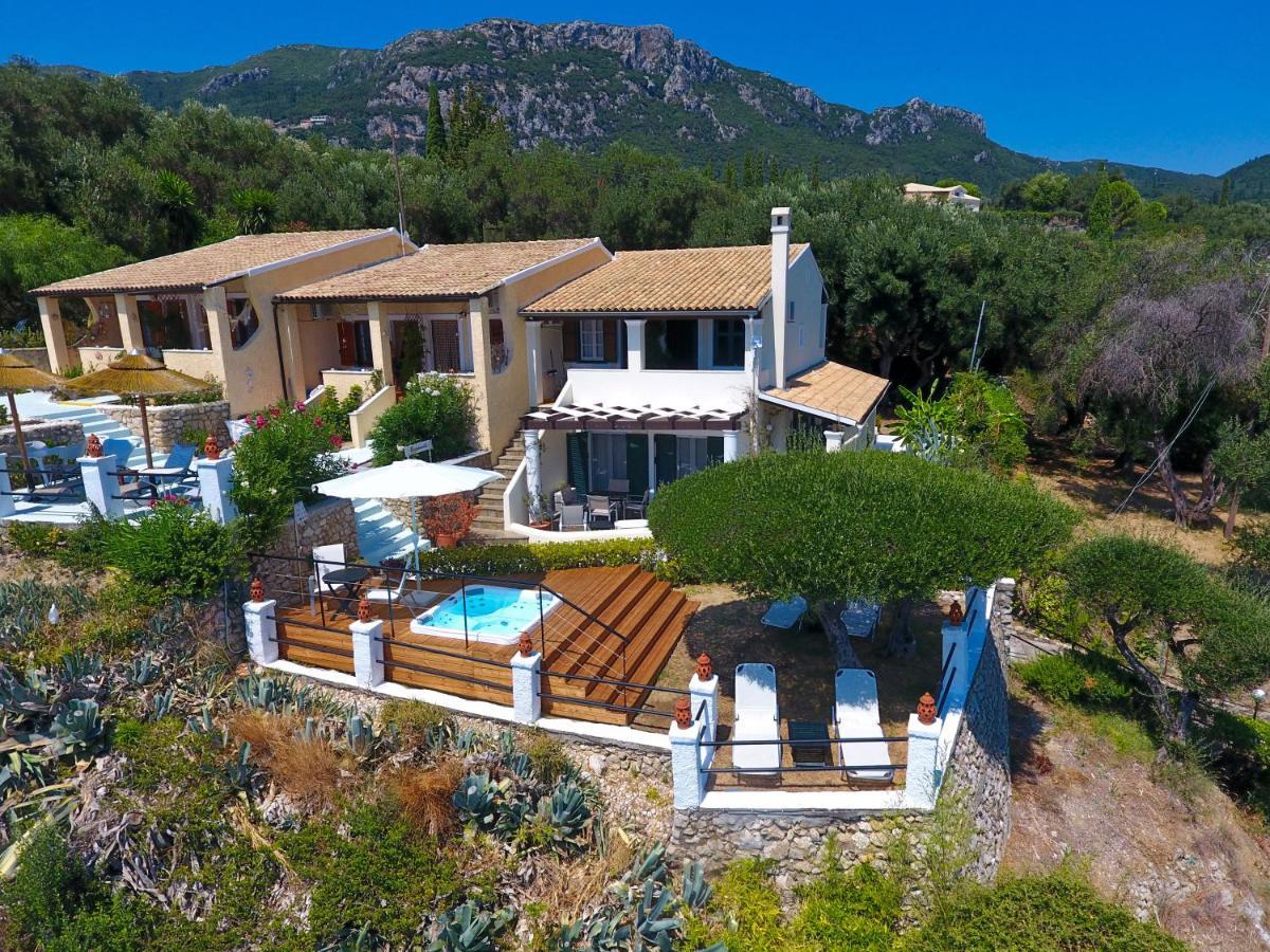 Elysium Apartments Corfu ปาเลโอกัสไตรซา ภายนอก รูปภาพ