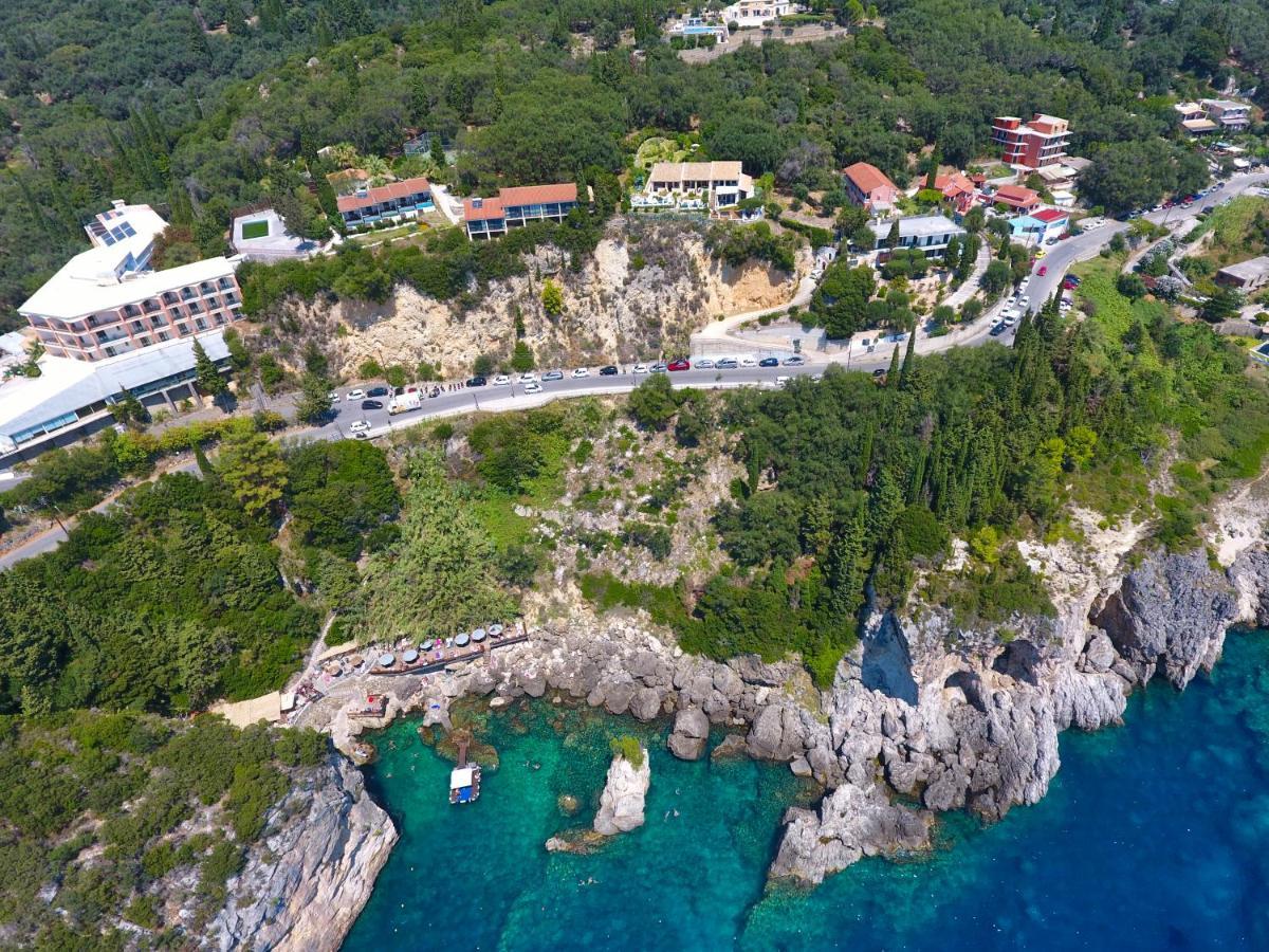 Elysium Apartments Corfu ปาเลโอกัสไตรซา ภายนอก รูปภาพ